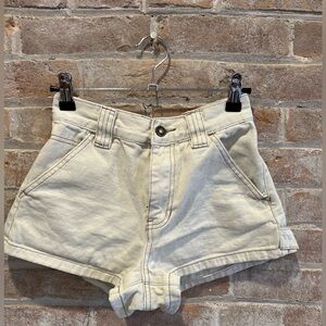 Pacsun white shorts size 23